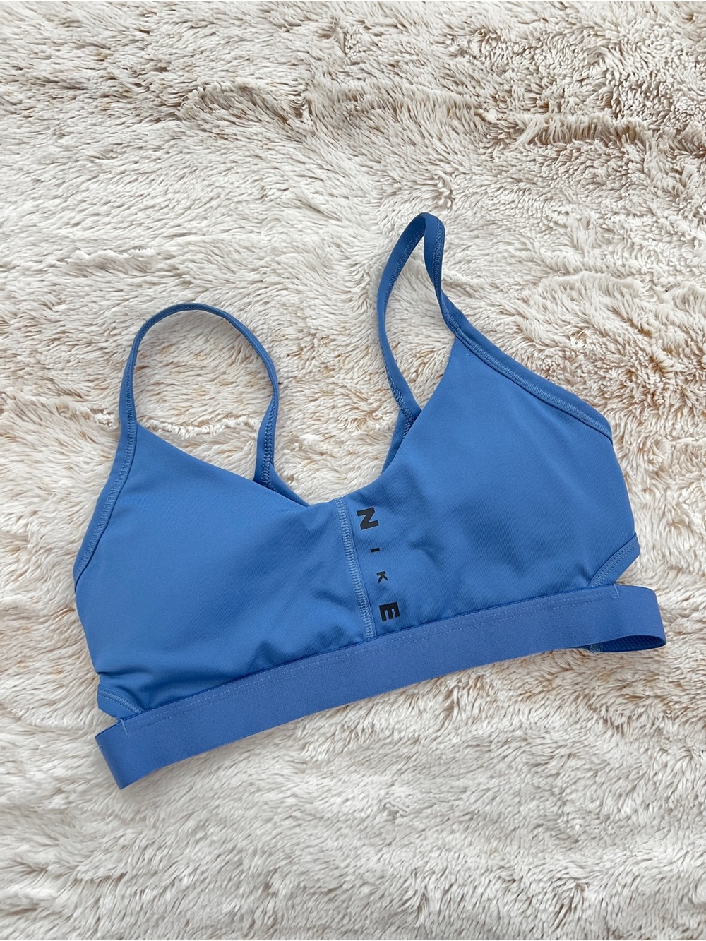Nike Dri-Fit Blue Sports Bra